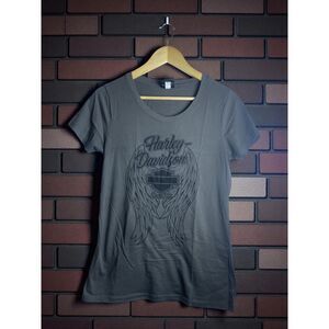 Harley-Davidson “Since 1903” Winged Logo Gray Tee – Size L